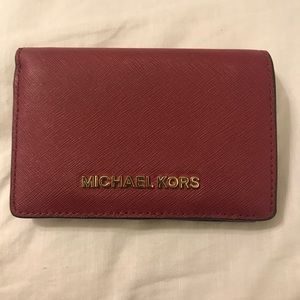 Burgundy wallet small